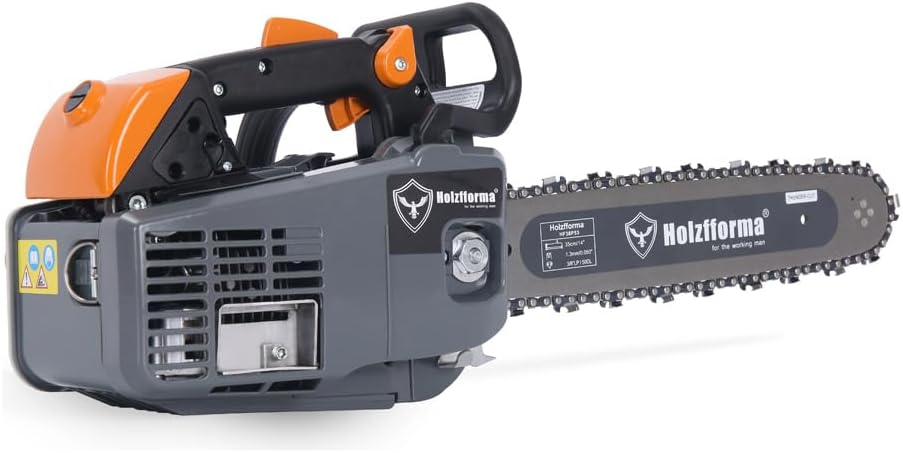 Farmertec 35.2cc Holzfforma G111 Top Handle Gasoline Chain Saw Power Head With Guide Bar and Saw Chain All Parts are Compatible with MS200T 020T Chainsaw