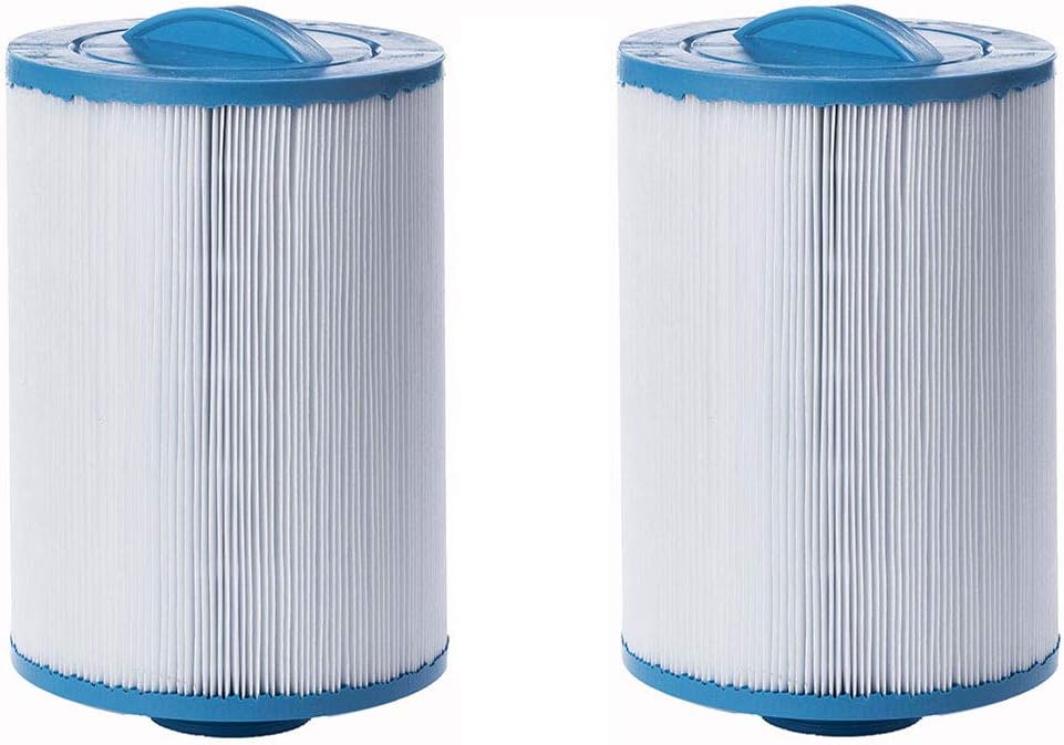 Clear Choice Pool Spa Filter 6.00 Dia x 8.00 in Cartridge Replacement for Unicel 6CH-352 Baleen AK-90131, [2-Pack]