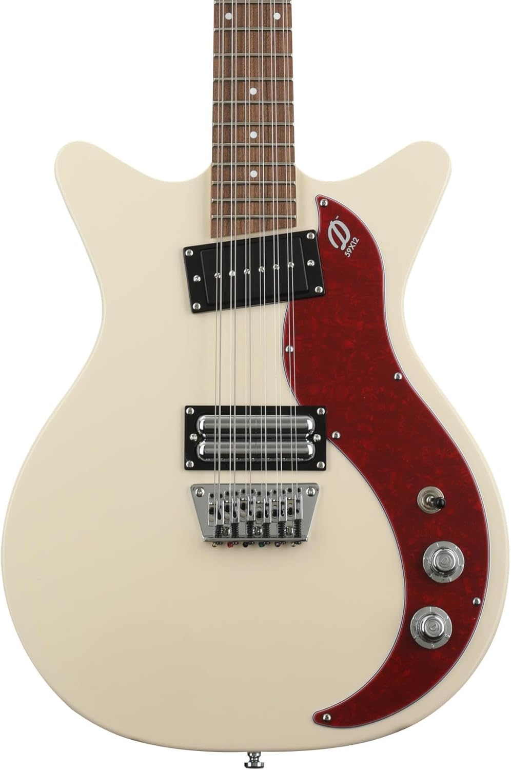 Danelectro 59X12 12-string Semi-hollowbody Electric Guitar - Vintage Cream