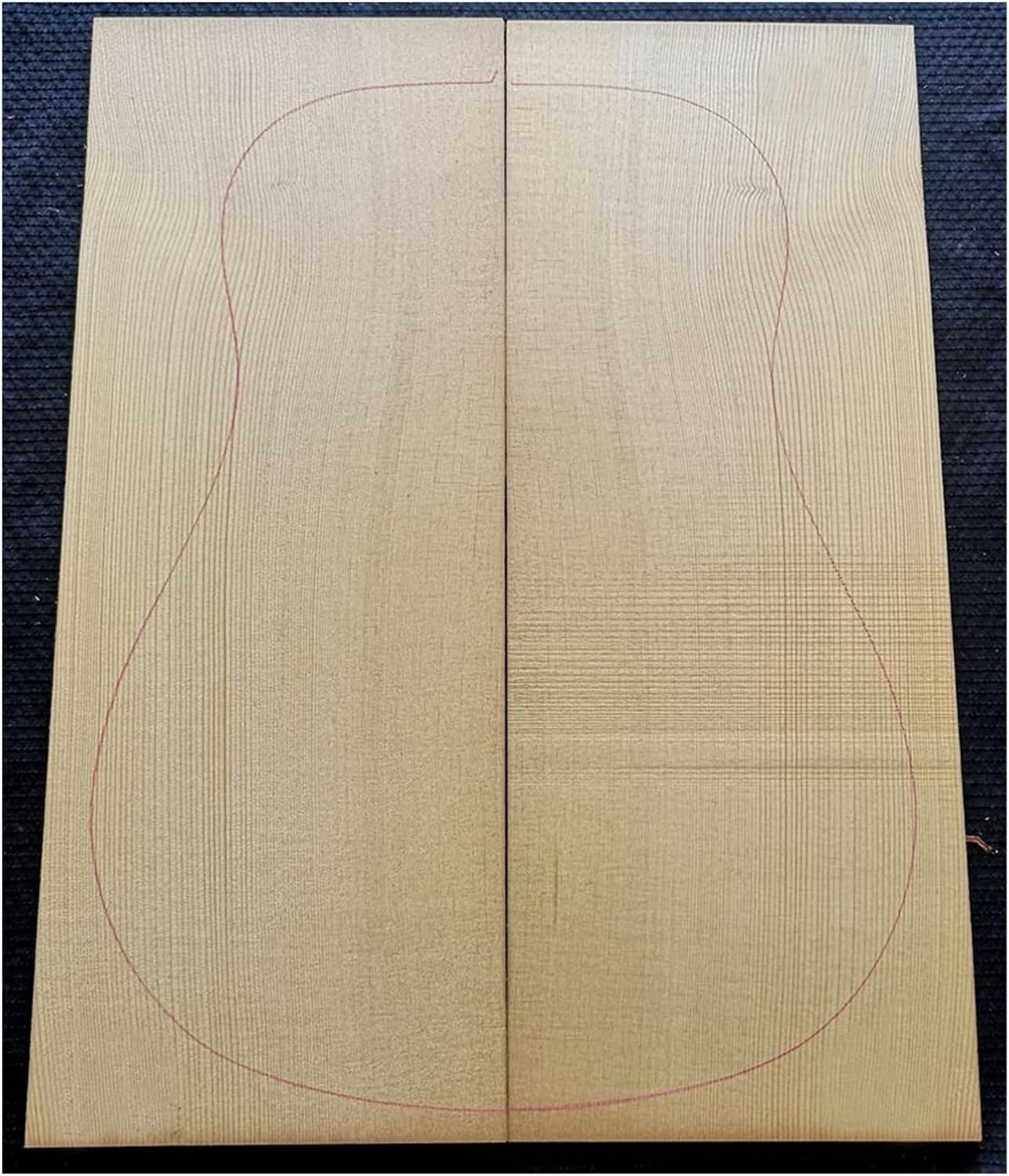 Spruce Veneer Guitar All-Single Guitar Making Materials Guitar DIY Accessory (Color : 22)