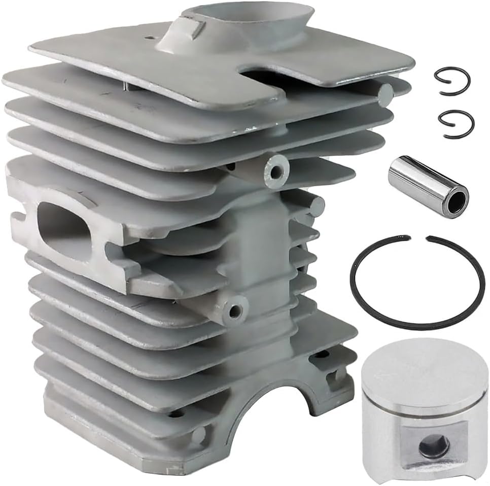 [Outdoor Tools] 503625502 506010607 503440802 42mm Cylinder Piston Ring Assembly for Partner Chainsaw 450 460CCS P462 [Replacement Parts]