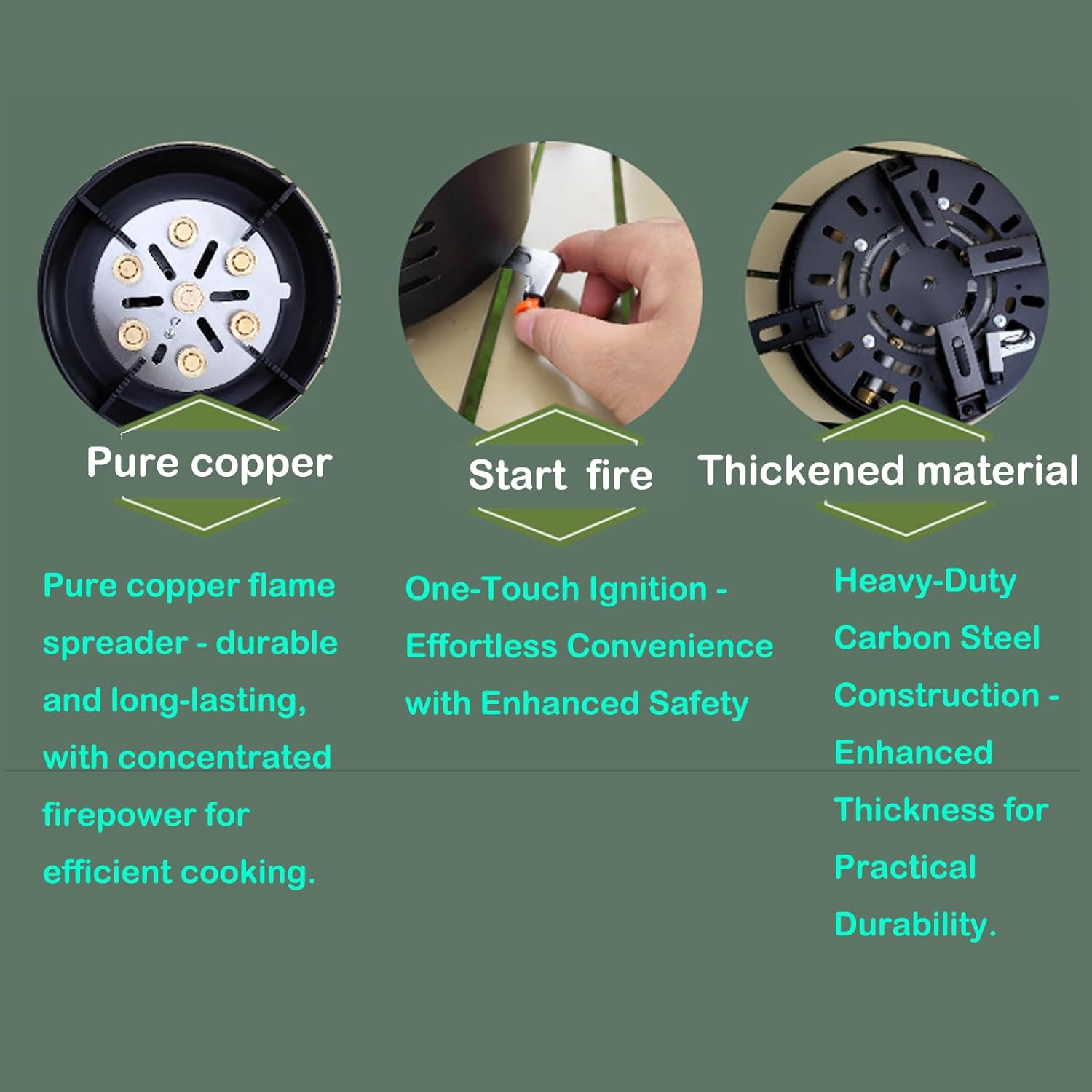 11 inch Portable Propane Fire Pits,Gas Fire Pit Bowl for Outside,One-Touch Ignition,Butane Firepit for Camping, Patio, Yard, Garden