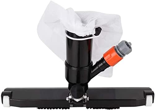 Swimming Pool Vacuum Head Mini Vacuum Suction Head with Mesh Bag Clip Handle for Pool Spa Pond