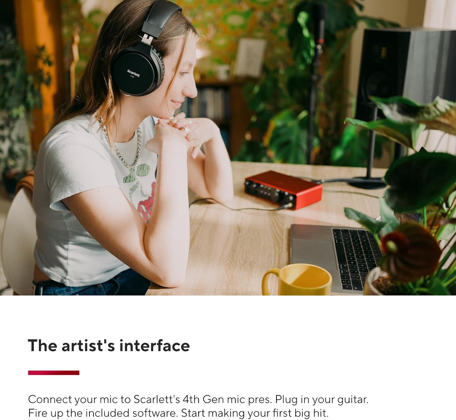 Novation FLkey 49 MIDI Keyboard and Focusrite Scarlett 2i2 USB Interface Bundle