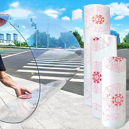 NIANXINN Clear Acrylic Plastic Sheet Polycarbonate Roofing Sheet,Clear Pergola Roofs Canopy Cover,Outdoor Garden,Carports,Canopies,Greenhouse PC Endurance Panels,Easy to Cut & Bend (4 x 16.4ft)