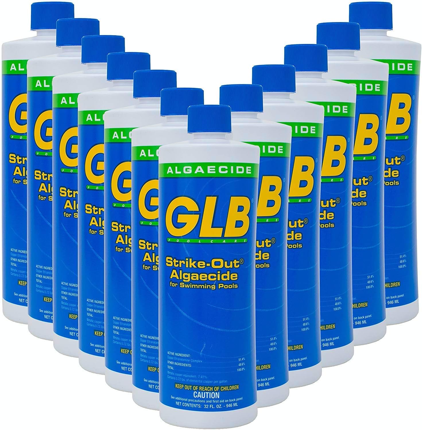 GLB 71114A-12 Strike Out Algaecide, 12-Pack