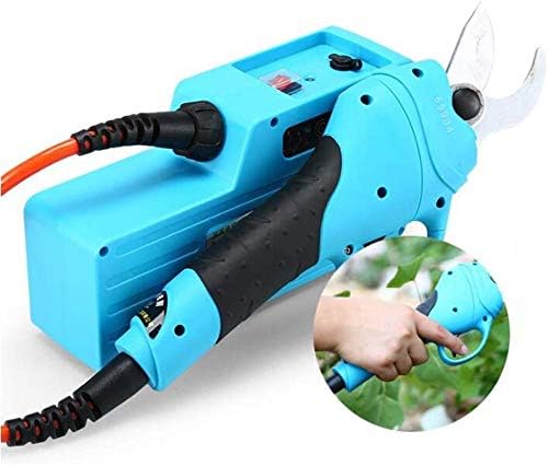 Professional Electric Pruning Shears, Rechargeable Garden Scissors Branch Cutter Home Gardening Cutting Tool Cuts Branch Cutter 45mm(Tree Pruner)