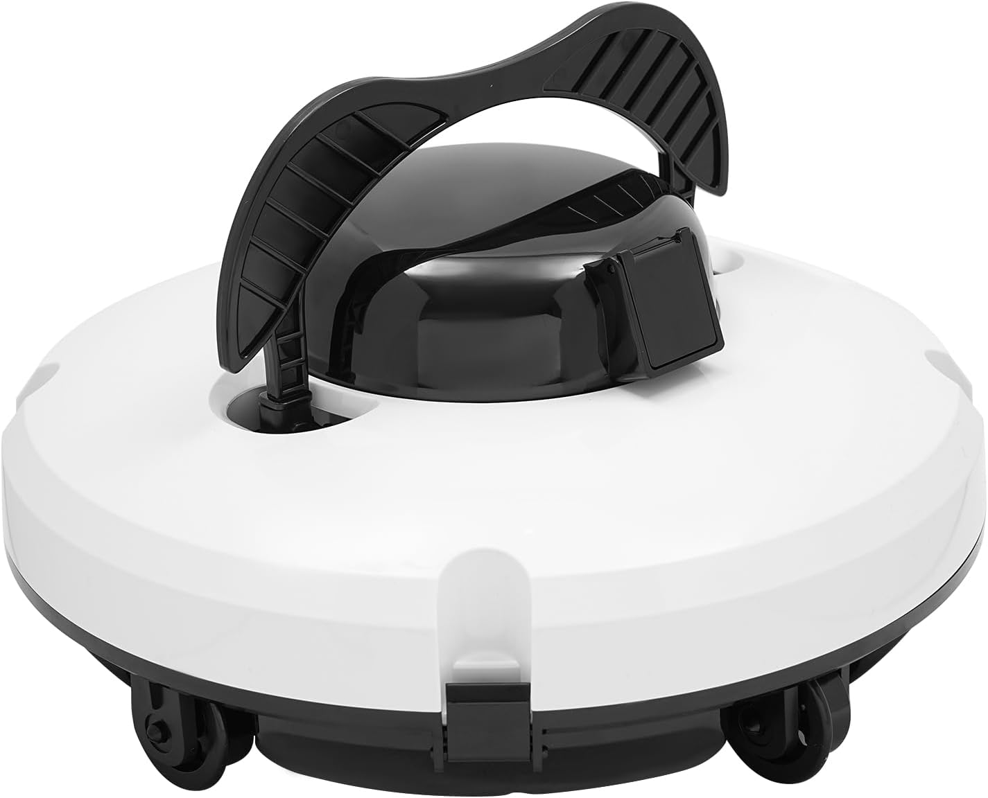 Pool Robot, Cordless Pool Cleaner, Automatic Robotic, Swimming Pool Vacuum Cleaner, Cleaning Machine, 5200 mAh, IPX8 Waterproof, for Above Ground & In Ground Pools, White