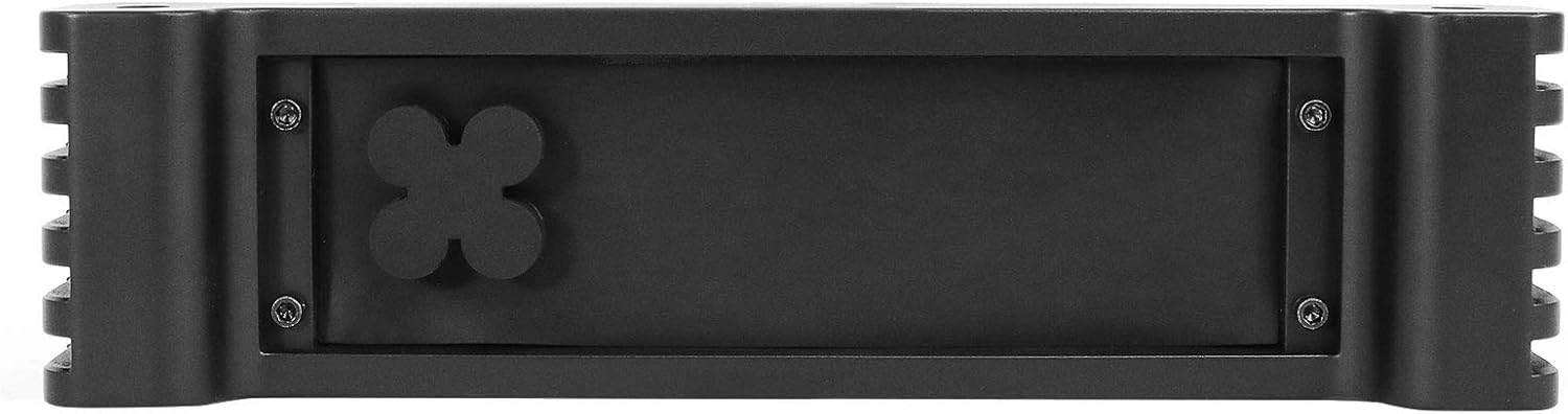 Rockville DBM25 Marine Amplifier, 1500W Peak/375W Dyno RMS, 2 Channel, 2 or 4 Ohm, Waterproof Design, Adjustable Crossover, Remote Bass Control for Boats and Marine Audio