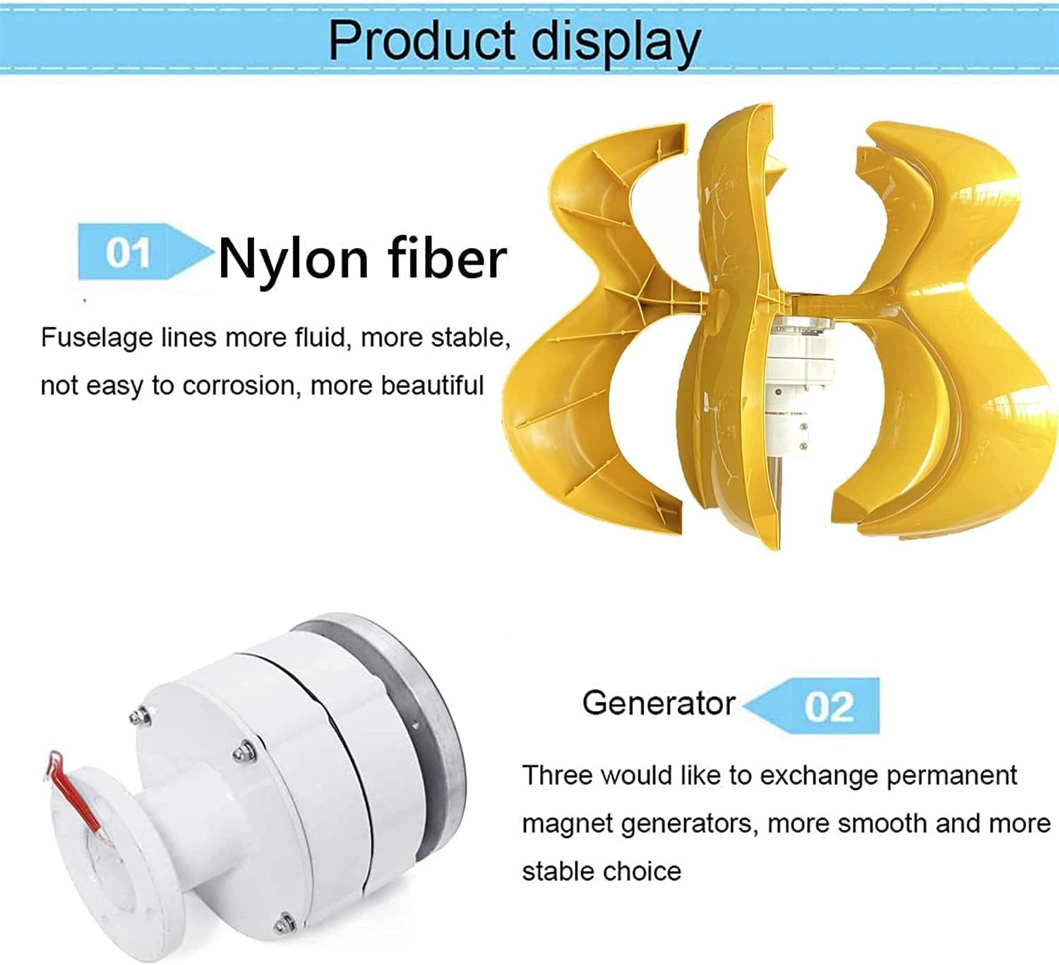 9000W Lantern Vertical Axis Permanent Magnet Wind Turbine Generator with Controller for Home Streetlight Use