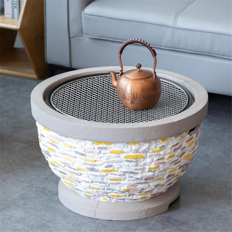 Outdoor Fireplaces Fire Pit for Outdoor Heaters Charcoal Brazier Round Household Stove Courtyard Heating Braziers Fire Pits