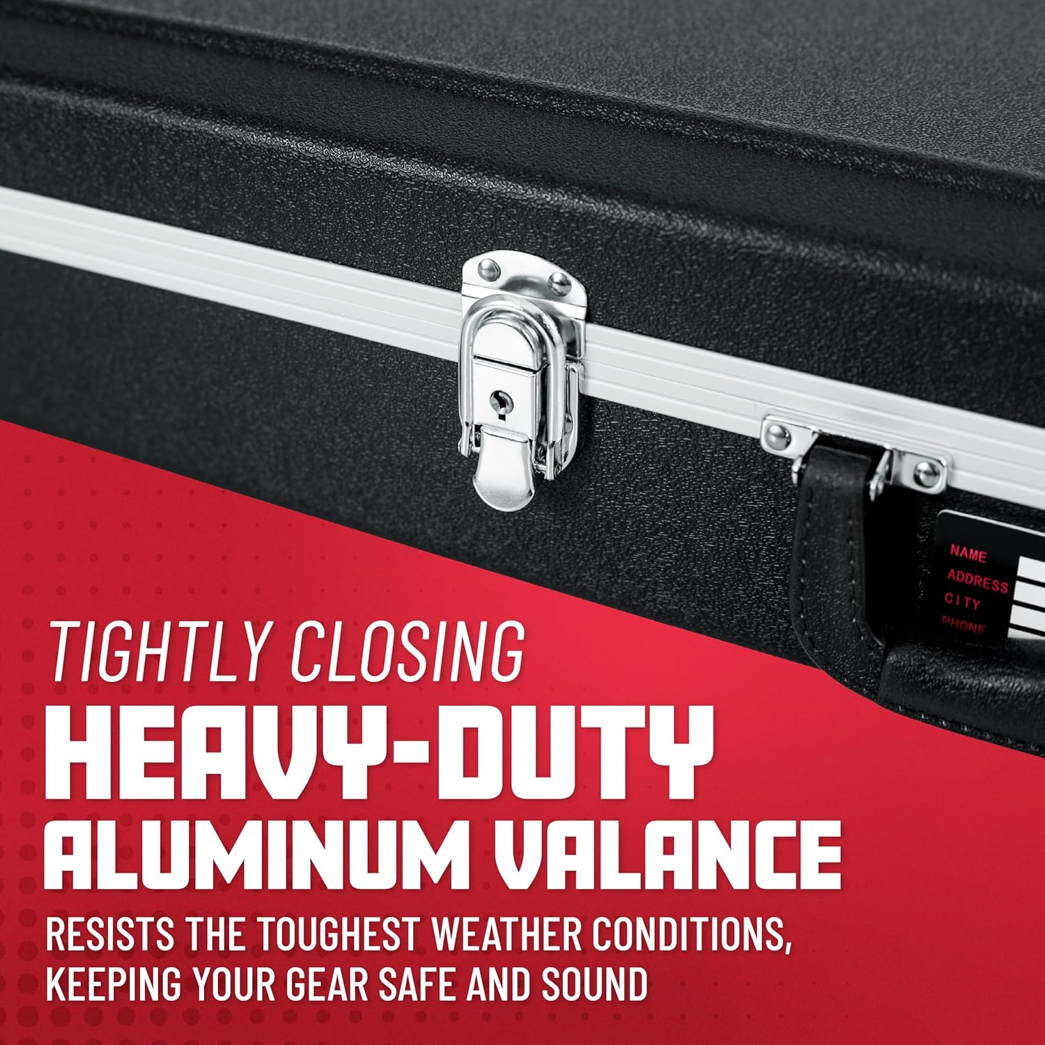 Gator Deluxe Legacy Series Lightweight Deluxe ABS Molded Case for Standard Strat or Tele Style Guitars (GC-ELECTRIC-A)