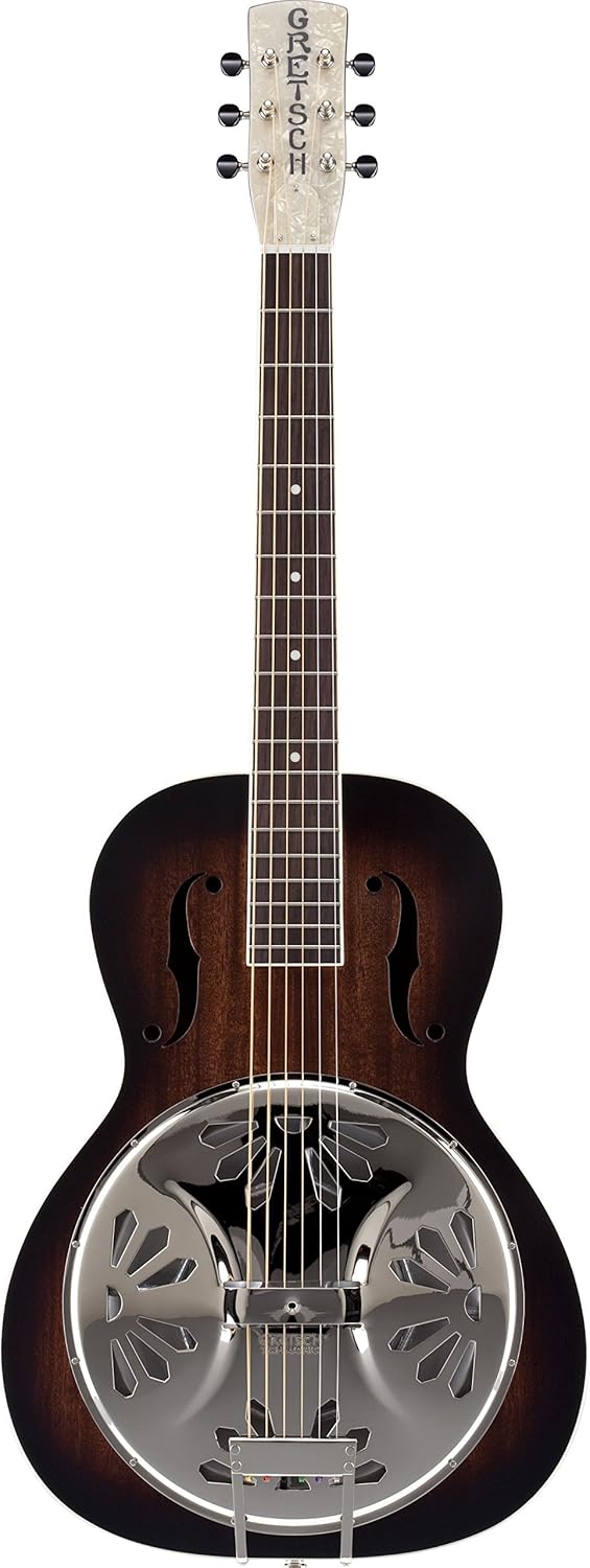 Gretsch G9220 Bobtail Round-Neck Acoustic-Electric Resonator Guitar - 2 Color Sunburst