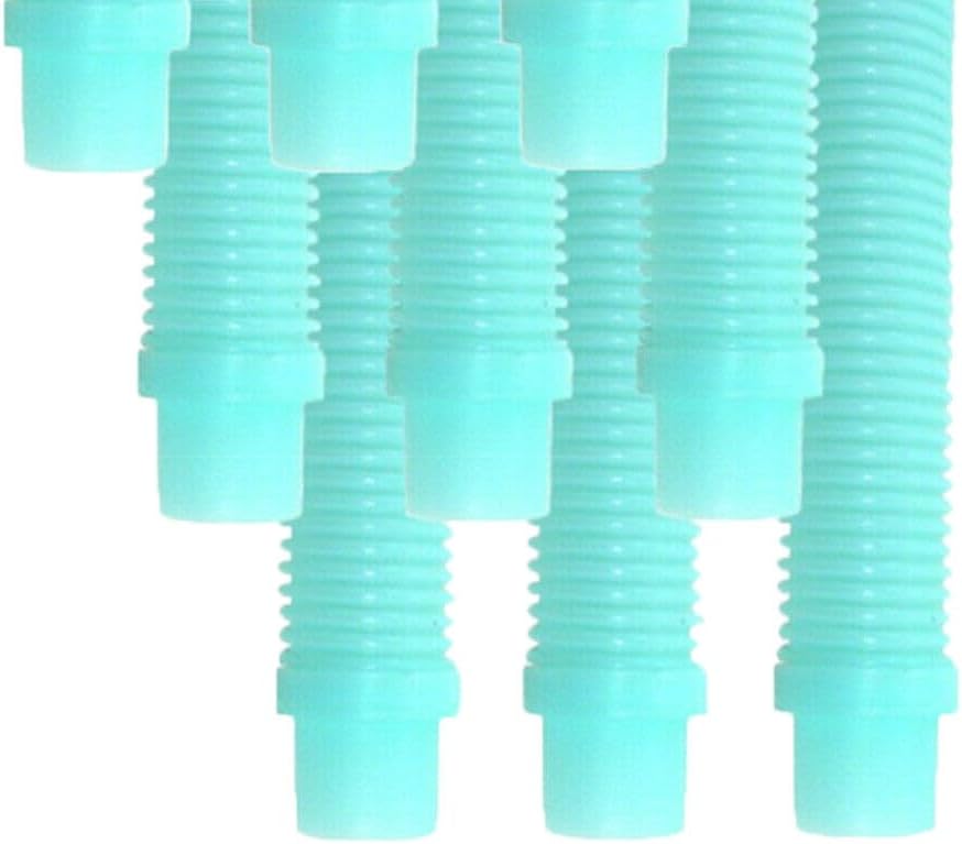 Replacement for Puri Tech Pool Cleaner Vac Hose Kreepy Krauly Barracuda 1.5 in x 48 ft Aqua 9 pk