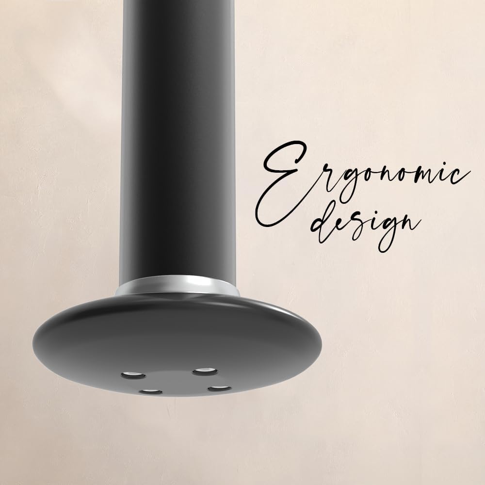 Elliptic Safety Disc for Flying Pole – Durable Black Plastic Rest & Fall Protection Platform – Beginner Safety Accessory (Not Included in Basic Set)