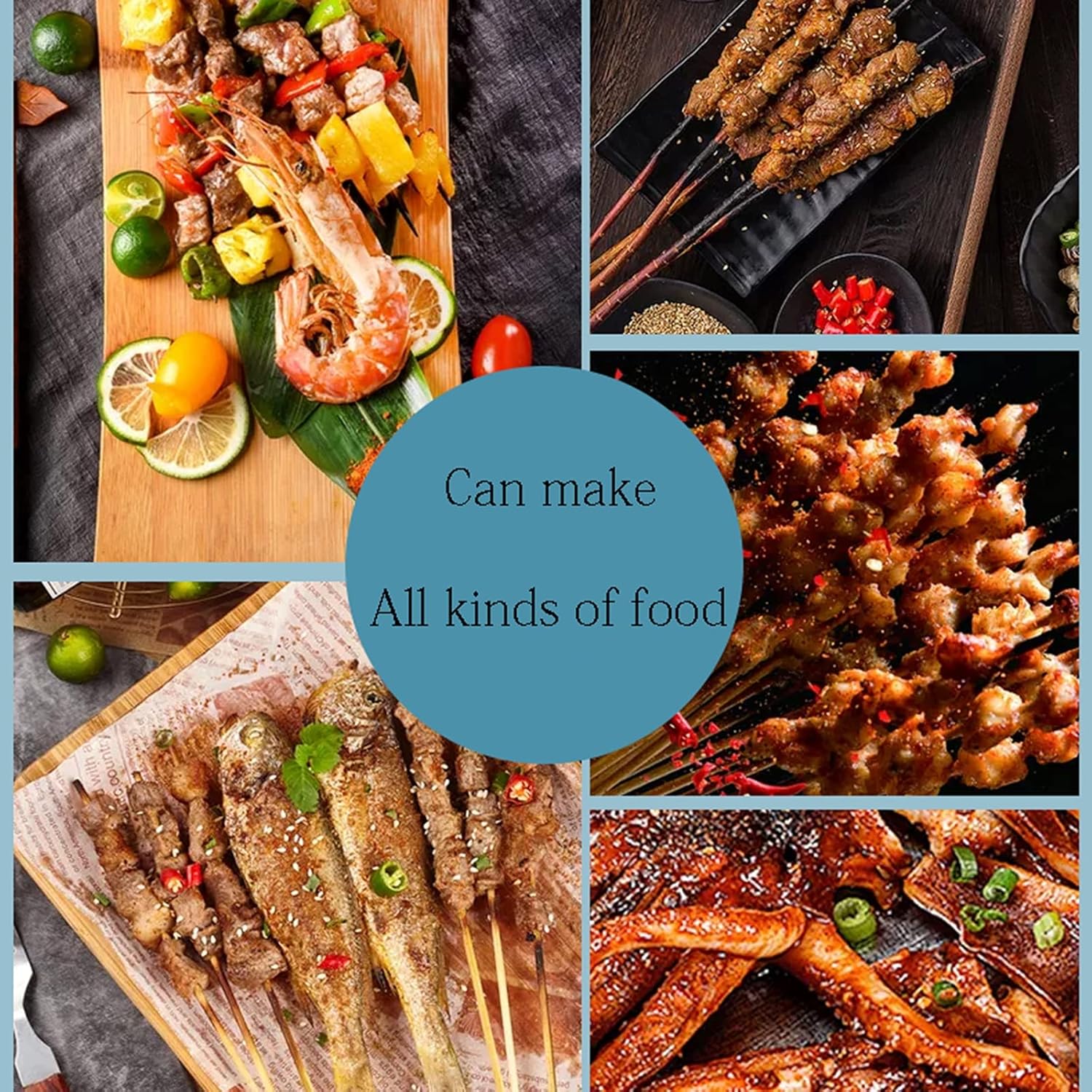 Outdoor Fire Pit Backyard Patio Garden Fireplace Wood Burning Fire Pit BBQ Grill Firepit Bowl with Grill Grate for Logs Concrete Style for Camping Outdoor Heati