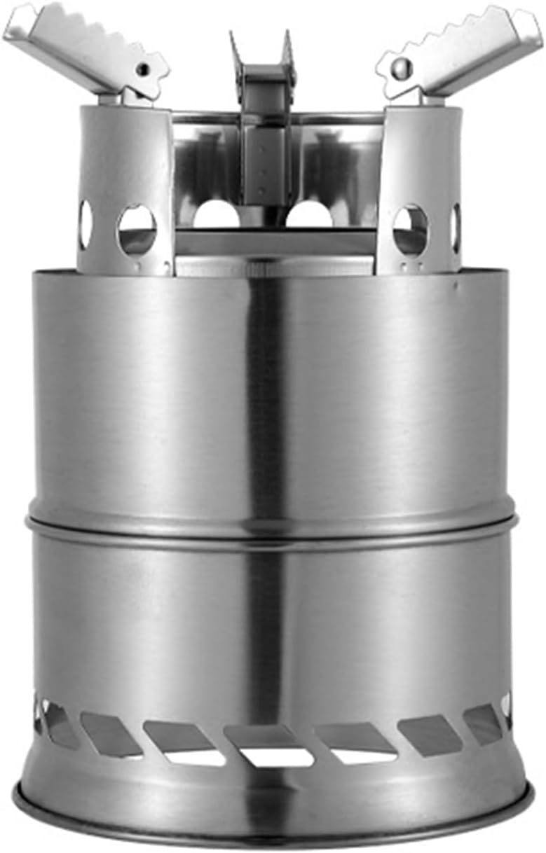 Smokeless Fire Pit with Stand Portable Stainless Steel Bonfire Pit Outdoor Wood Burning Firepit for Outside Patio Camping,Large