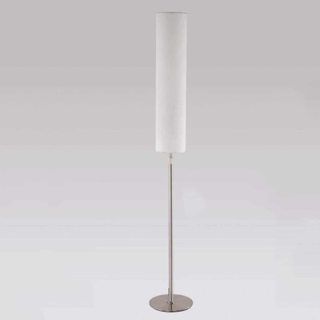 Creative Black and White Fabric Vertical Floor lamp Living Room Bedroom LED dimming Remote Control Standing lamp (Beige 130 * 20cm)