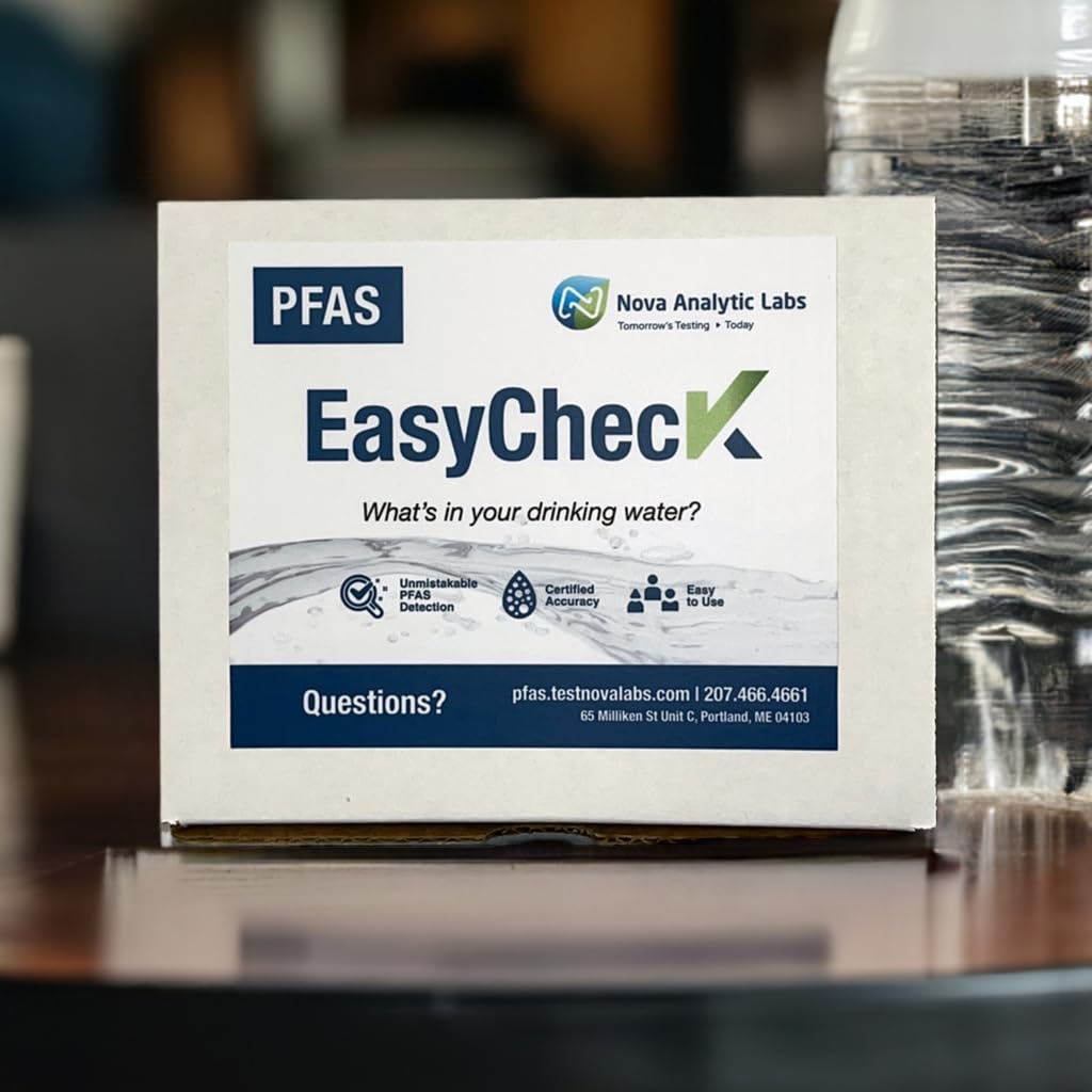 PFAS EasyCheck Water Test Kit | 25 Compounds | EPA 533 | Fastest Turnaround 8 Days | Accredited Lab Standard 8 Day
