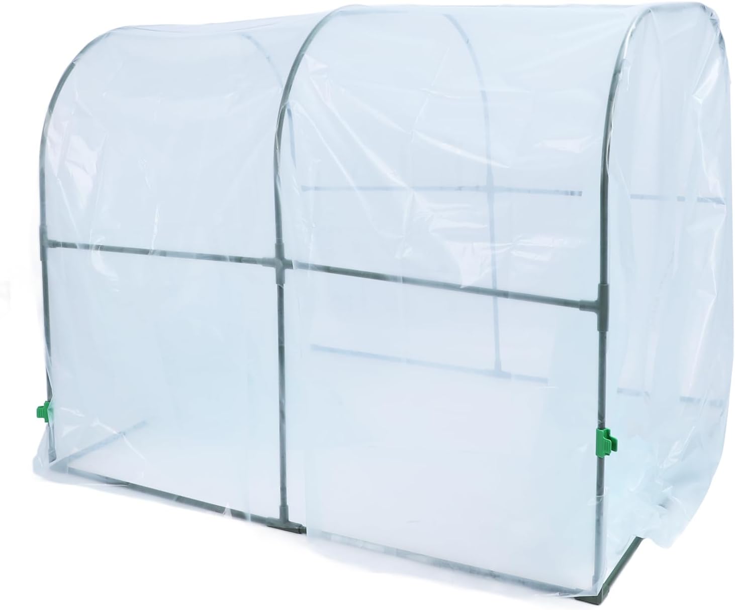 Fdit Porable Mini Greenhouse UVResistance for Plant Lovers Perfect for Home Garden Steel Frame Greenhouse Tent, for Outdoor Use (80*200cm)