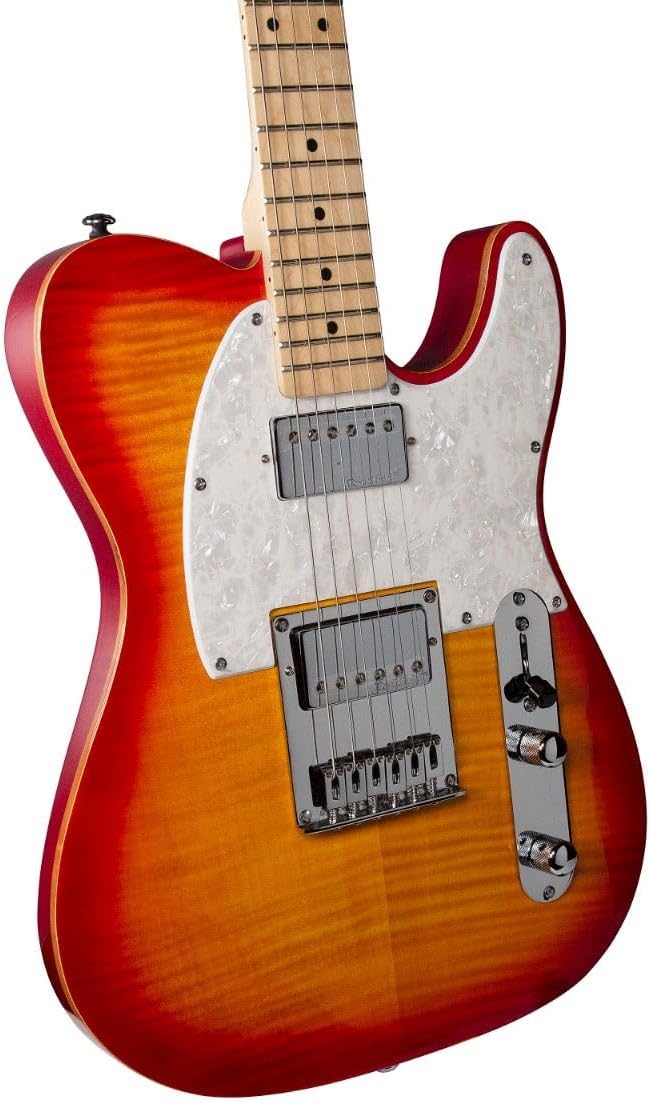 Michael Kelly 53DB Electric Guitar (Cherry Sunburst, Maple Fingerboard)