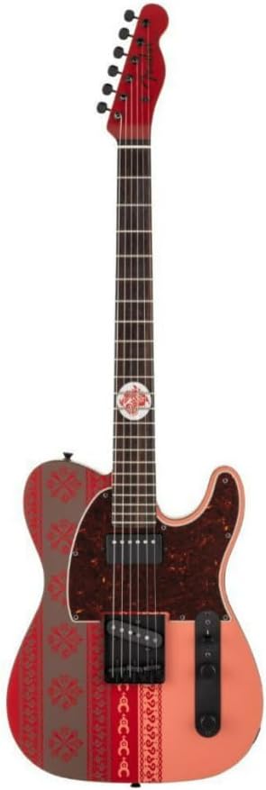 Fender Monster Hunter Telecaster Electric Guitar - Rathalos Red