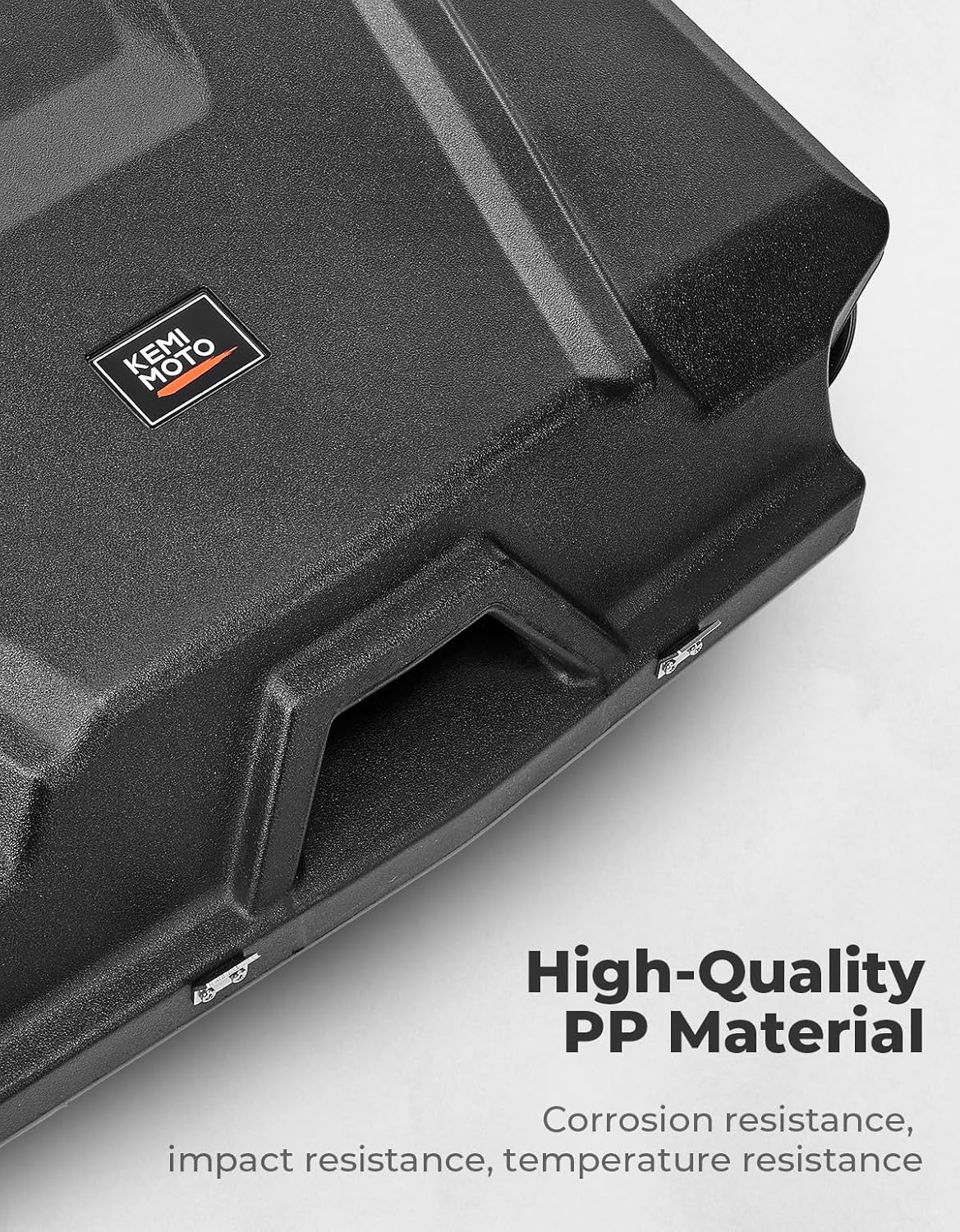 KEMIMOTO 2024 2025 XP 1000 Tonneau Cover Upgraded Waterproof Compatible with Polaris RZR XP 1000/4 2024 2025 Heavy-Duty Rear Bed Cargo Box Storage Enclosure Trunk Accessories Replace #2884548