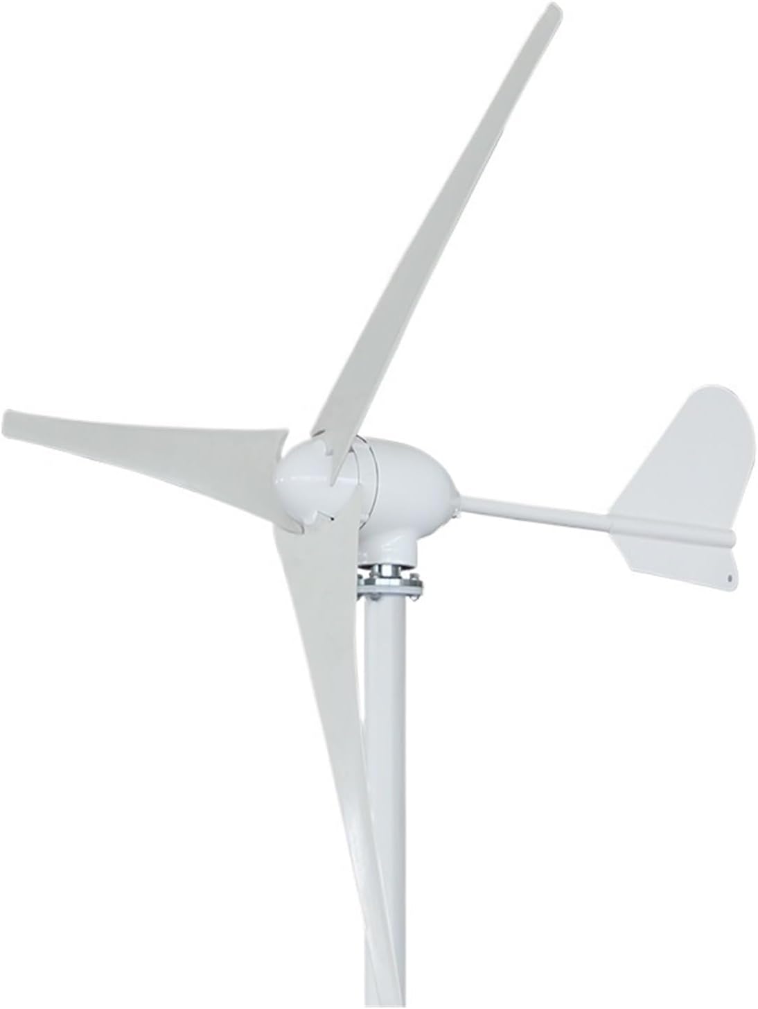 Wind Turbines, 500W Wind Turbine Generator with 3 Blade 2.5m/s Low Wind Speed Starting Wind Turbines(5 Blades,48V)