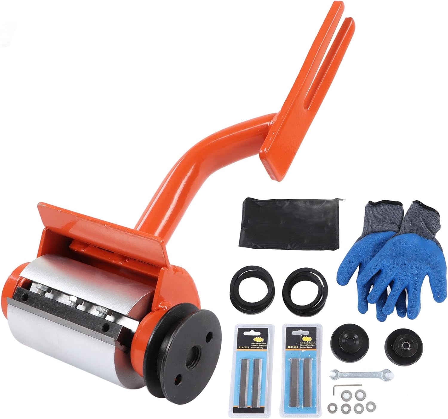 Log Peeler Debarker Chainsaw Attachment 6 Blades for, Multifunctional Wood Processing Tool