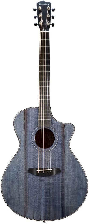 Breedlove Oregon Concerto Stormy Night CE Myrtlewood 6-String Right-Handed Acoustic Electric Guitar with Maple Neck and African Ebony Fingerboard
