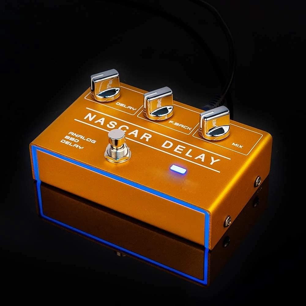 Delay Effect Pedal By Classic BBD Deliver Warm Natural Sound for Solo Analog Guitar