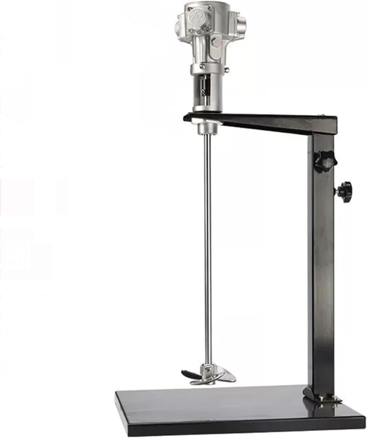 Pneumatic Paint Mixer Machine, 5 Gallon Air Agitator, Ink Coating Mixing Tool With Height Adjustable Stand, For Viscous Liquid Dye Blender