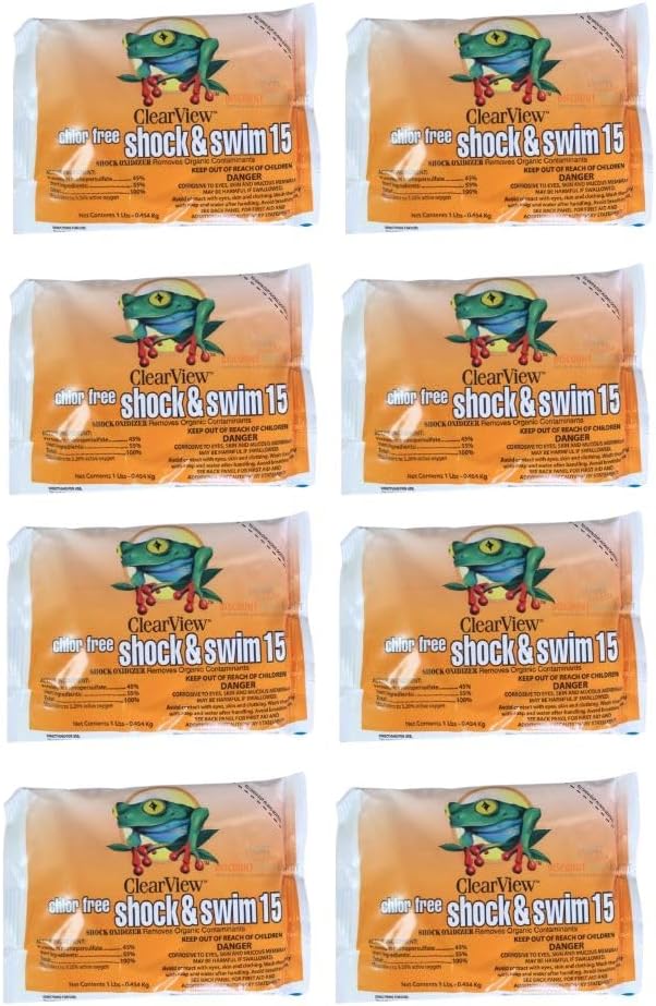 Oreq Clearview Non-Chlorine Shock & Swim | Chlor Free Shock and Swim 15 | CVCF001 (6)