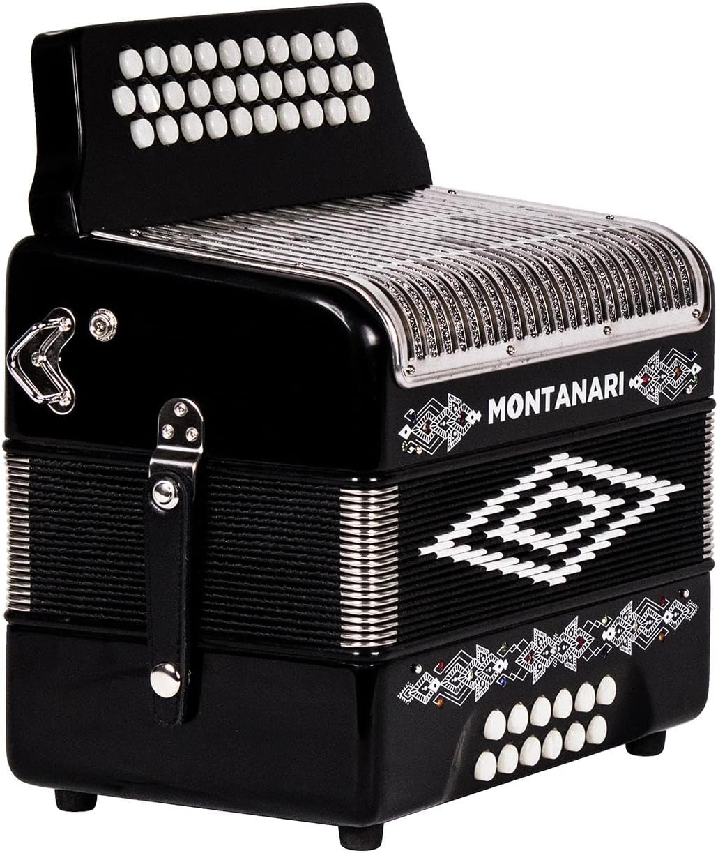 Montanari 3112 MG Accordion No Switch EAD Black