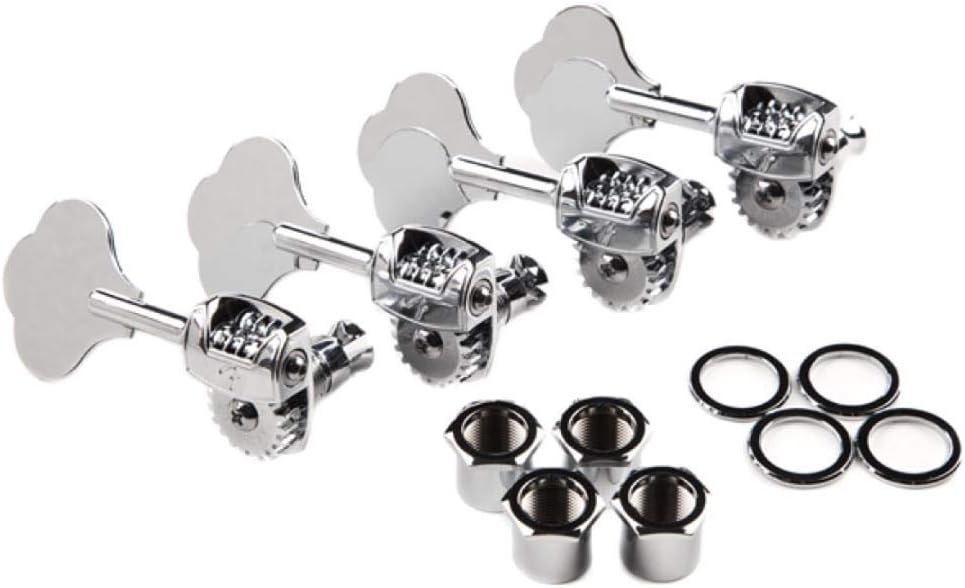 Fender Left-Handed American Standard/Deluxe Bass Tuners Set, Chrome