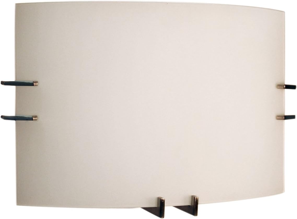 Sunlite 49016-SU LFX/DOD/AS/BN/WH/30K Decorative Outdoor LED Arch Series Polycarbonate Fixture, Brush Nickel Finish, White Lens