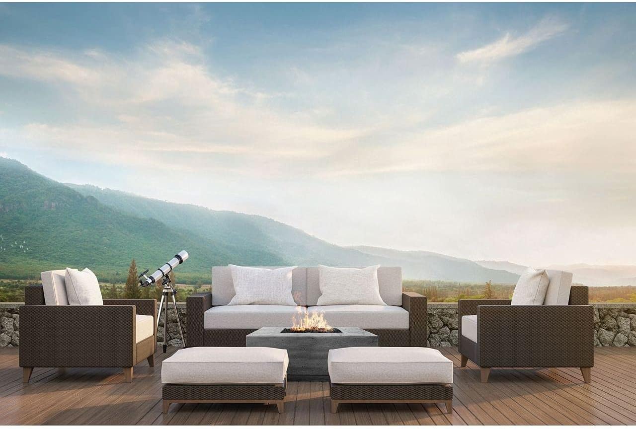 Prism Hardscapes Tavola 3 Fire Table in Natural - NG