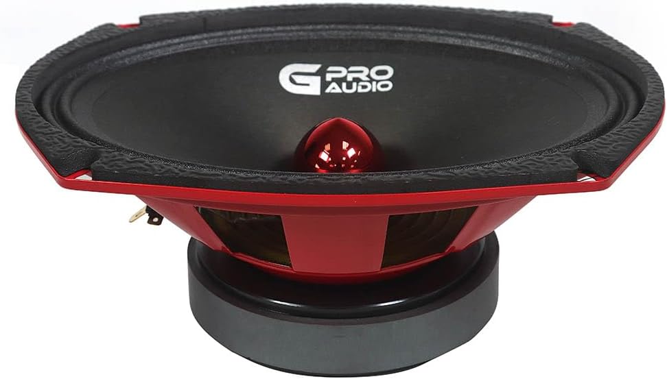 Genius MR69BP 6X9 Midange Speaker Whit Bullet Plastic - 1.5