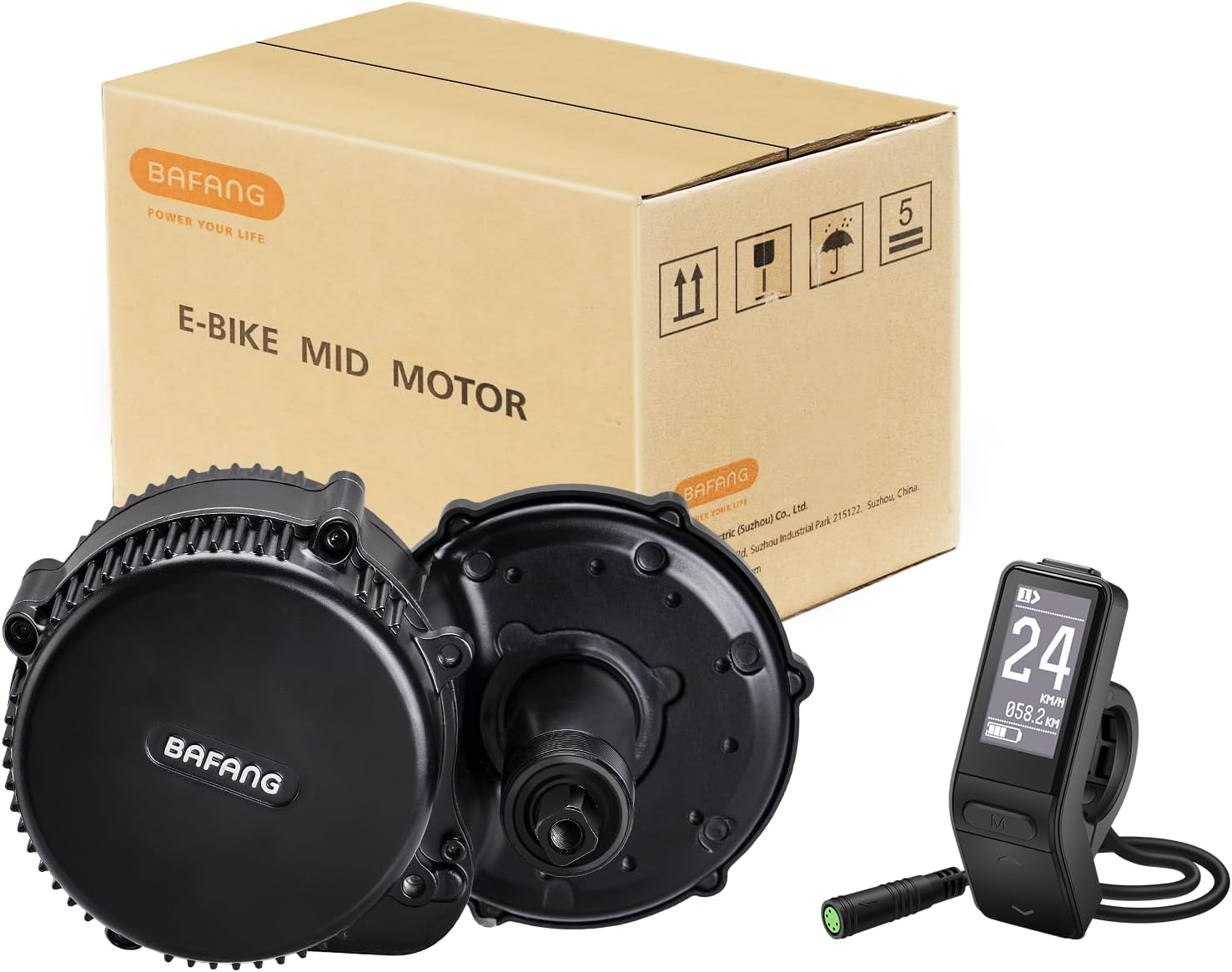 Bafang Motor 48V 750W with SW102 Display, UART Protocol（No Other Accessories）