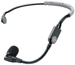 Shure SM35 Performance Headset Condenser Microphone for Hands-Free Audio, for Multi-Instrumentalists and Active Performers, 3-pin XLR Connector, Inline Preamp, Snap-fit Windscreen (SM35-XLR)
