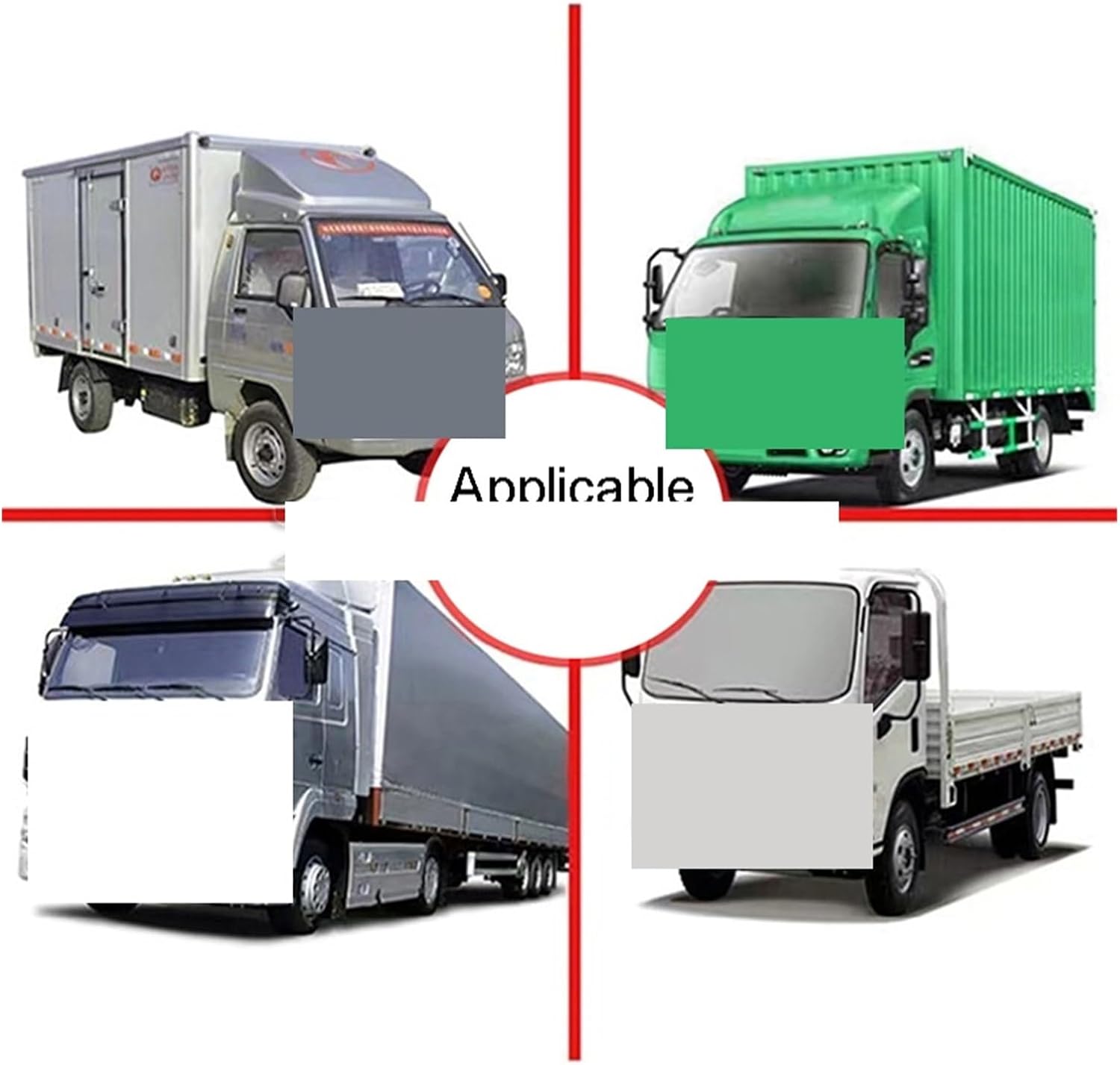 RV Air Conditioner, Ceiling Car Air Conditioner 12/24V Top Mounted Parking Heating And Cooling Integrated Machine,Camper ac(White,24v Cool And Heat)