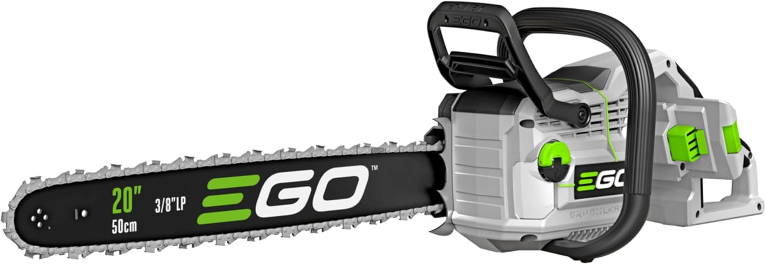 EGO POWER+ Chain Saw, 20” Battery Powered Chainsaw, Electric Cordless, Battery and Charger Not Included – CS2000