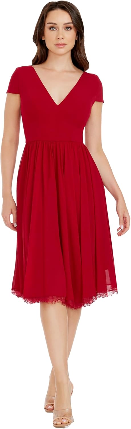 Dress the Population Womens Fit and Flare