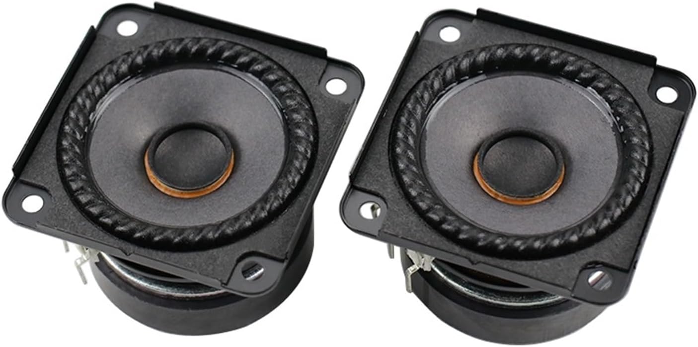 2.75 inch 70MM Full Range Speaker 4ohm 30W DIY 88DB Full Frequency Loudspeaker Ripple Folding Edge 2pcs Lucky