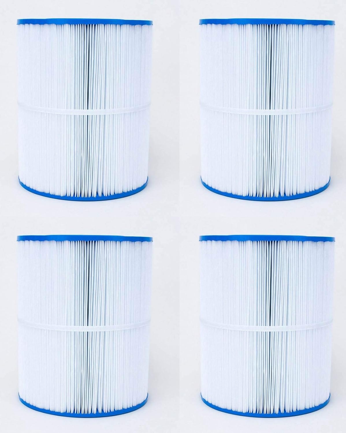 Unicel C-8465 65 Square Foot Media Replacement Hot Tub Spa Filter Cartridge with 234 Pleats, Compatible with Hot Springs, Caldera, & Tiger River Spas (4 Pack)