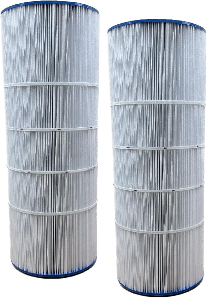DPM CJ Series Cartridge Replacement Set for Jandy Pro Series Filter Pleated Element CJ200 2 Pack Made in USA | C-9421 A0558902 FC-0825 (200 Sq Ft (28