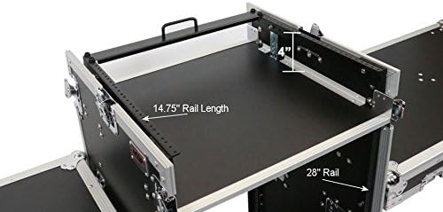 OSP 16 Space ATA Mixer/Amp Rack Case & Table Lids