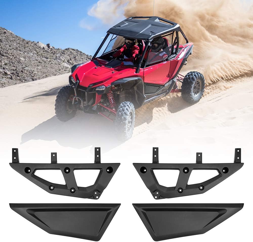 KEMIMOTO UTV Front Lower Doors, UTV Doors with Built in Frame, Block Dust & Mud, Compatible with Talon 1000X/1000R/1000X-4 2019-2025, Replaces 08R77-HL6-A00, Accessories 2 Front Lower Doors