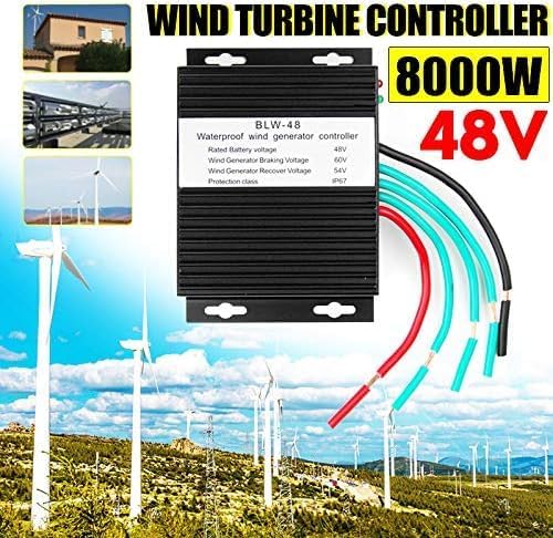 8000W Wind Turbine Generator MPPT Controller, 10A -40A 48V MPPT Wind Charge Controller for Wind Turbine Generator Water Proof