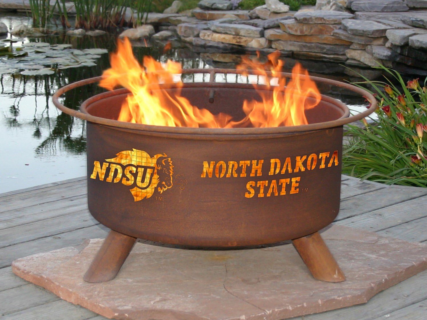 Patina Products F460 North Dakota State Fire Pit, Rust